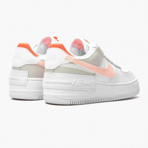 Dámské Air Force 1 Shadow White/Crimson Tint Běžecké botyDH3896-100