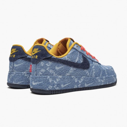 Nike Air Force 1 Low Exclusive Denim CV0670 447 Dámské a pánské Běžné boty