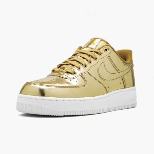 Nike Air Force 1 Low Metallic Gold CQ6566 700 Dámské a pánské Běžné boty