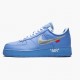 Nike Air Force 1 Low Off-White MCA University Blue CI1173 400 Dámské a pánské Běžné boty