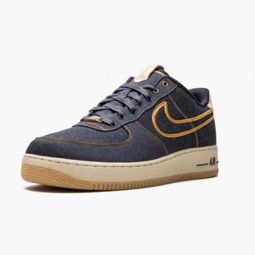 Nike Air Force 1 Low Premium Denim 318775 404 Dámské a pánské Běžné boty