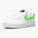 Nike Air Force 1 Low Removable Swoosh White Green Strike AR7446 100 Dámské a pánské Běžné boty