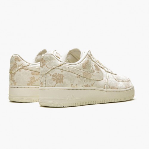 Nike Air Force 1 Low Satin Floral Pale Ivory AT4144 100 Dámské a pánské Běžné boty