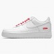 Nike Air Force 1 Low Supreme White CU9225 100 Dámské a pánské Běžné boty