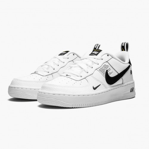 Nike Air Force 1 Low Utility White Černá AR1708 100 Dámské a pánské Běžné boty