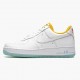 Nike Air Force 1 Low White Dark Sulfur CZ8132 100 Dámské a pánské Běžné boty