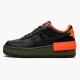 Nike Air Force 1 Shadow Černá Hyper Crimson Cargo Khaki CQ3317 001 Dámské Běžné boty