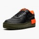 Nike Air Force 1 Shadow Černá Hyper Crimson Cargo Khaki CQ3317 001 Dámské Běžné boty