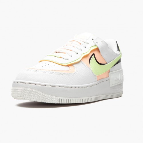 Nike Air Force 1 Shadow Summit White Barely Volt Crimson Tint CI0919 107 Dámské Běžné boty