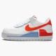 Nike Air Force 1 Shadow Summit White Team Orange CQ9503 100 Dámské a pánské Běžné boty