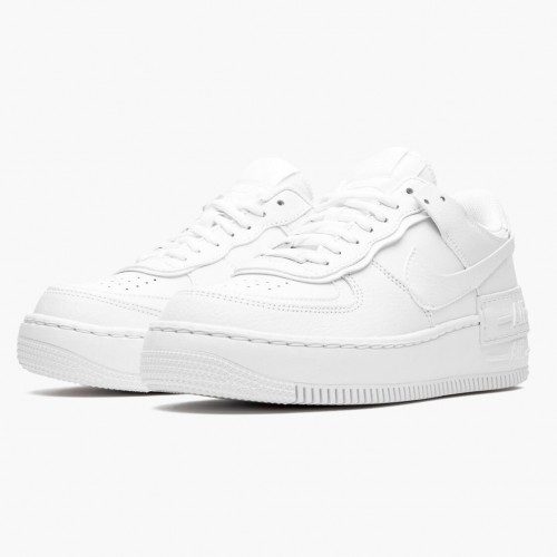 Nike Air Force 1 Shadow Triple White CI0919 100 Dámské a pánské Běžné boty