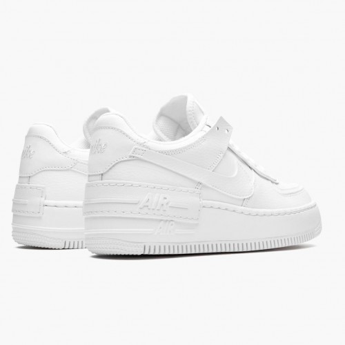 Nike Air Force 1 Shadow Triple White CI0919 100 Dámské a pánské Běžné boty