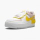 Nike Air Force 1 Shadow White Barely Rose Speed Yellow CJ1641 102 Dámské Běžné boty