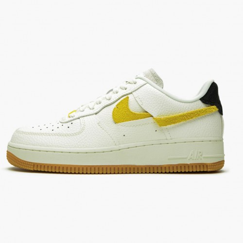 Nike Air Force 1 Vandalized Sail Chrome Yellow BV0740 101 Dámské a pánské Běžné boty