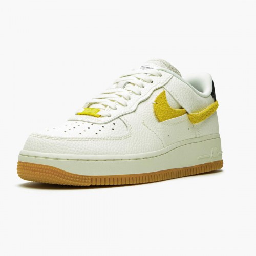 Nike Air Force 1 Vandalized Sail Chrome Yellow BV0740 101 Dámské a pánské Běžné boty