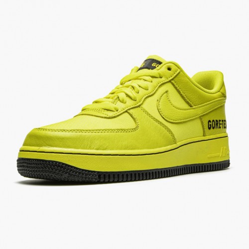 Nike Air Force One Low Gore Tex Dynamic Yellow CK2630 701 Dámské a pánské Běžné boty