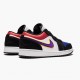 Air Jordan 1 Low Lakers Top 3 Black/Field Purple/White CJ9216-051