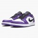 Air Jordan 1 Retro Low Court Purple Court Purple/Black White 553558-500