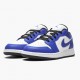 Air Jordan 1 Retro Low Game Royal dámské a pánské Běžné boty 553560 124 Bílá/Hra Královský-Černá AJ1 Jordan Tenisky