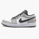 Air Jordan 1 Retro Low Light Smoke Grey dámské a pánské Běžné boty 553558 030 Lt kouřově šedá/tělocvična červeno-bílá AJ1 Jordan Tenisky