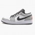 Air Jordan 1 Retro Low Light Smoke Grey Lt Smoke Grey/Gym Red White 553558-030