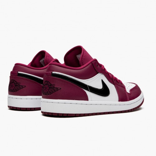 Air Jordan 1 Retro Low Noble Red Noble Red/Black White 553558-604