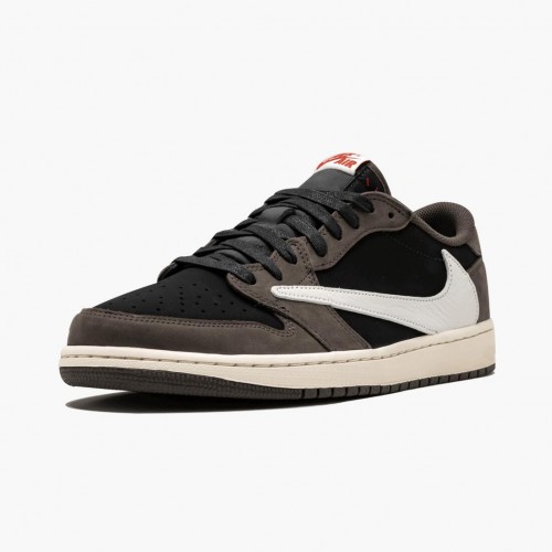 Air Jordan 1 Retro Low OG SP Travis Scott dámské a Pánské Běžné boty CQ4277 001 Černá/Sail-Dark Mocha/Universi AJ1 Jordan Tenisky