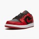 Air Jordan 1 Retro Low Reverse Bred Gym Red/Black Gym Red/White 553558-606