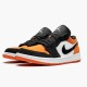 Air Jordan 1 Retro Low Shattered Backboard Black/White Starfish 553558-128