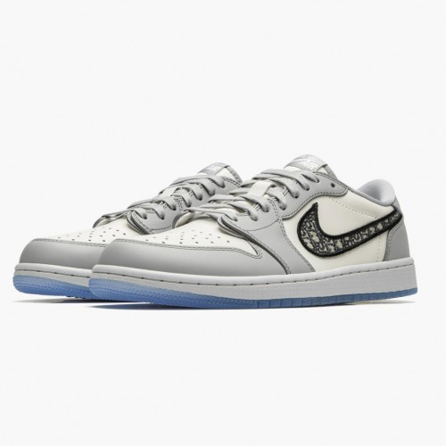 Air Jordan 1 Retro Low Wolf Grey Sail Photoson Dust Wolf Grey/Sail/Photon Dust/White CN8608-002