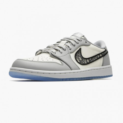 Air Jordan 1 Retro Low Wolf Grey Sail Photoson Dust Wolf Grey/Sail/Photon Dust/White CN8608-002