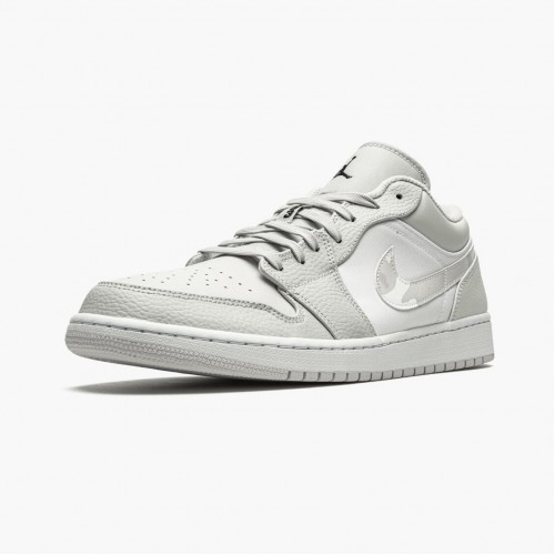 Air Jordan 1 Retro Low White Camo dámské a pánské Běžné boty DC9036 100 Bílý/Šedá Fog AJ1 Jordan Tenisky