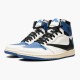 Air Jordan 1 High OG SP Fragment x Travis Scott Sail/Black-Military Blue-Shy Pink DH3227-105