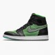 Air Jordan 1 Retro High Zoom Zen Green dámské a pánské AJ1 Obuv CK6637 002 Černá Jordan Tenisky