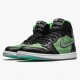 Air Jordan 1 Retro High Zoom Zen Green dámské a pánské AJ1 Obuv CK6637 002 Černá Jordan Tenisky