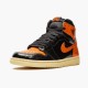 Air Jordan 1 Retro ShatteČervené Backboard Černá/Pale-Vanilla Starfish Běžné boty 555088 028 pánské Jordan Tenisky