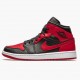 Air Jordan 1 Mid Banned (2020) 554724 074 Černá/Univerzita Červené-Černá-Whi dámské a Pánské AJ1 Jordan Tenisky