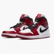 Air Jordan 1 Mid Chicago 2020 White/Gym Red/Black 554724-173