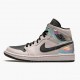 Nike Air Jordan 1 Mid Dirty Powder Iridescent Sotva Růže/Černá/Multi BQ6472 602 pánské/dámské AJ1 Jordan Tenisky