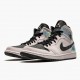 Nike Air Jordan 1 Mid Dirty Powder Iridescent Sotva Růže/Černá/Multi BQ6472 602 pánské/dámské AJ1 Jordan Tenisky