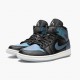 Nike Air Jordan 1 Mid Iridescent Black Černá/Bledá Ivory-Vícebarevná BQ6472 009 Pánské/WoPánské AJ1 Jordan Tenisky