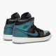 Nike Air Jordan 1 Mid Iridescent Black Černá/Bledá Ivory-Vícebarevná BQ6472 009 Pánské/WoPánské AJ1 Jordan Tenisky