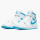 Nike Air Jordan 1 Mid UNC Univerzitní modro/bílá Běžné boty AJ1 Tenisky BQ6472 114