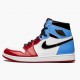 Nike Air Jordan 1 Retro High Fearless Bílý/University-Blue-Varsity CK5666 100 Běžné boty dámské a Pánské AJ1 Tenisky