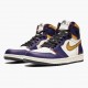 Air Jordan 1 Retro High OG Defiant SB LA to Chicago Purple/Sail University Gold Bl  CD6578-507