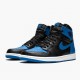 Air Jordan 1 Retro High OG Royal Black/Royal White  555088-007