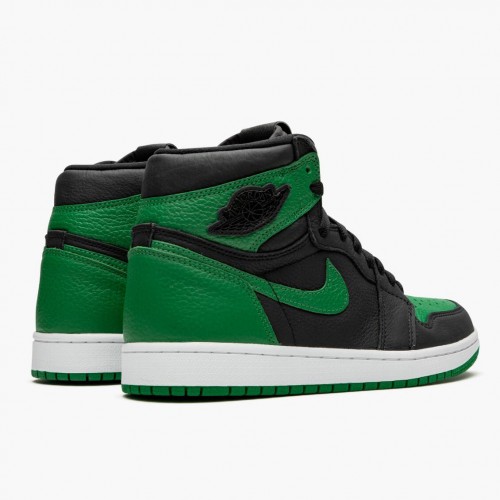 Nike Air Jordan 1 Retro High Pine Green Černá/Bílý-Borovice Zelená/Gym Red Běžné boty 555088 030 AF1 Tenisky