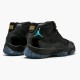 Air Jordan 11 Retro Gamma Blue Black/Gamma Blue/VarsityMaize Black 378037-006