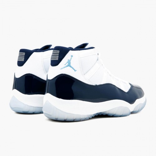 Air Jordan 11 Retro UNC "Win Like 82" pánské Běžné boty 378037 123 Bílý/Univerzitní modrá AJ11 Černá Jordan Tenisky