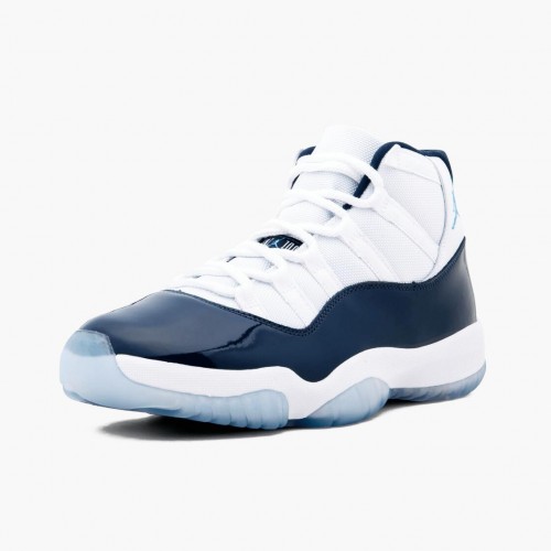 Air Jordan 11 Retro UNC "Win Like 82" pánské Běžné boty 378037 123 Bílý/Univerzitní modrá AJ11 Černá Jordan Tenisky